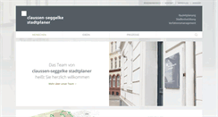Desktop Screenshot of claussen-seggelke.de